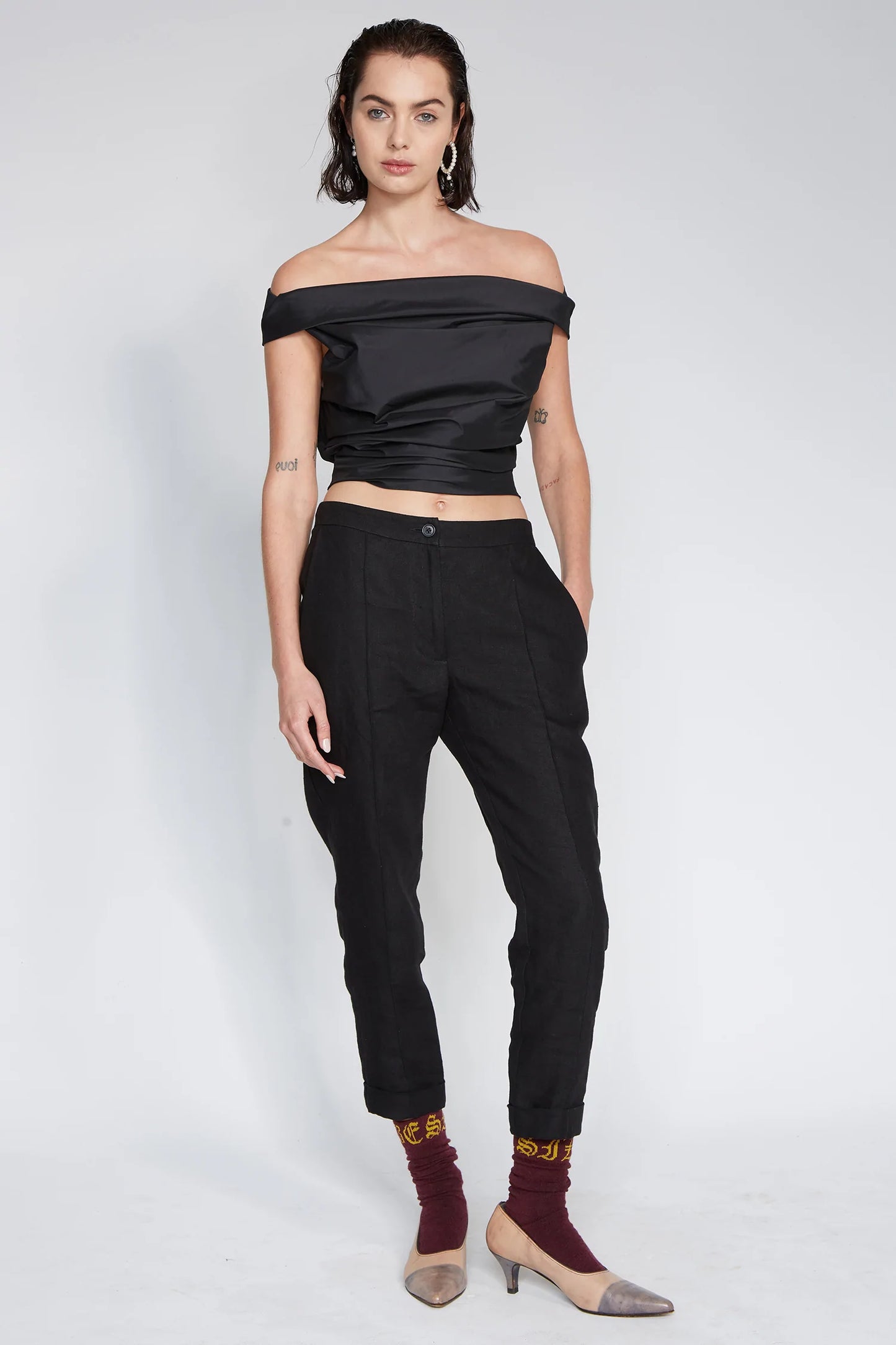 Zambesi Cigarette Trouser - Linen