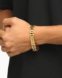 Guess Jewellery Frontier Plate and Crystal Bracelet