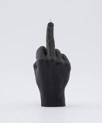 Little Global F You Candle