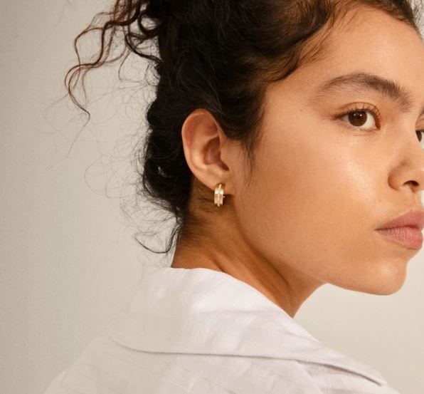 Pilgrim Jewellery Casey Earrings - Gold Plated