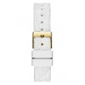 Guess Jewellery Watch Crown Jewel Gold with White Logo