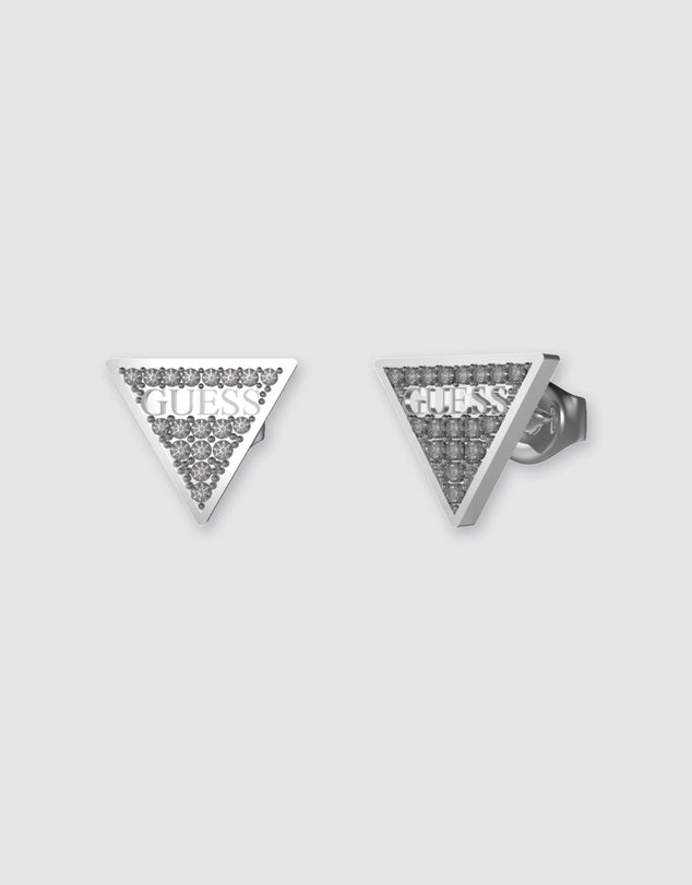 Guess Logo Triangle Studs
