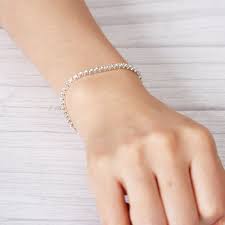Pilgrim Jewellery Compassion Bracelet - Crystal - Silver Plated