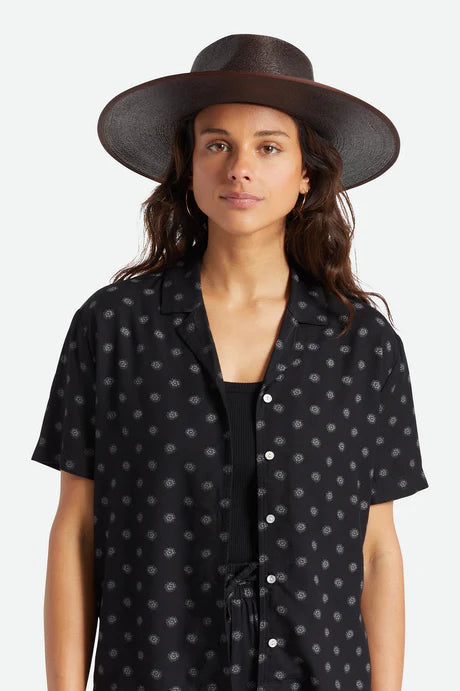 Brixton Jo Rancher - Brown Straw