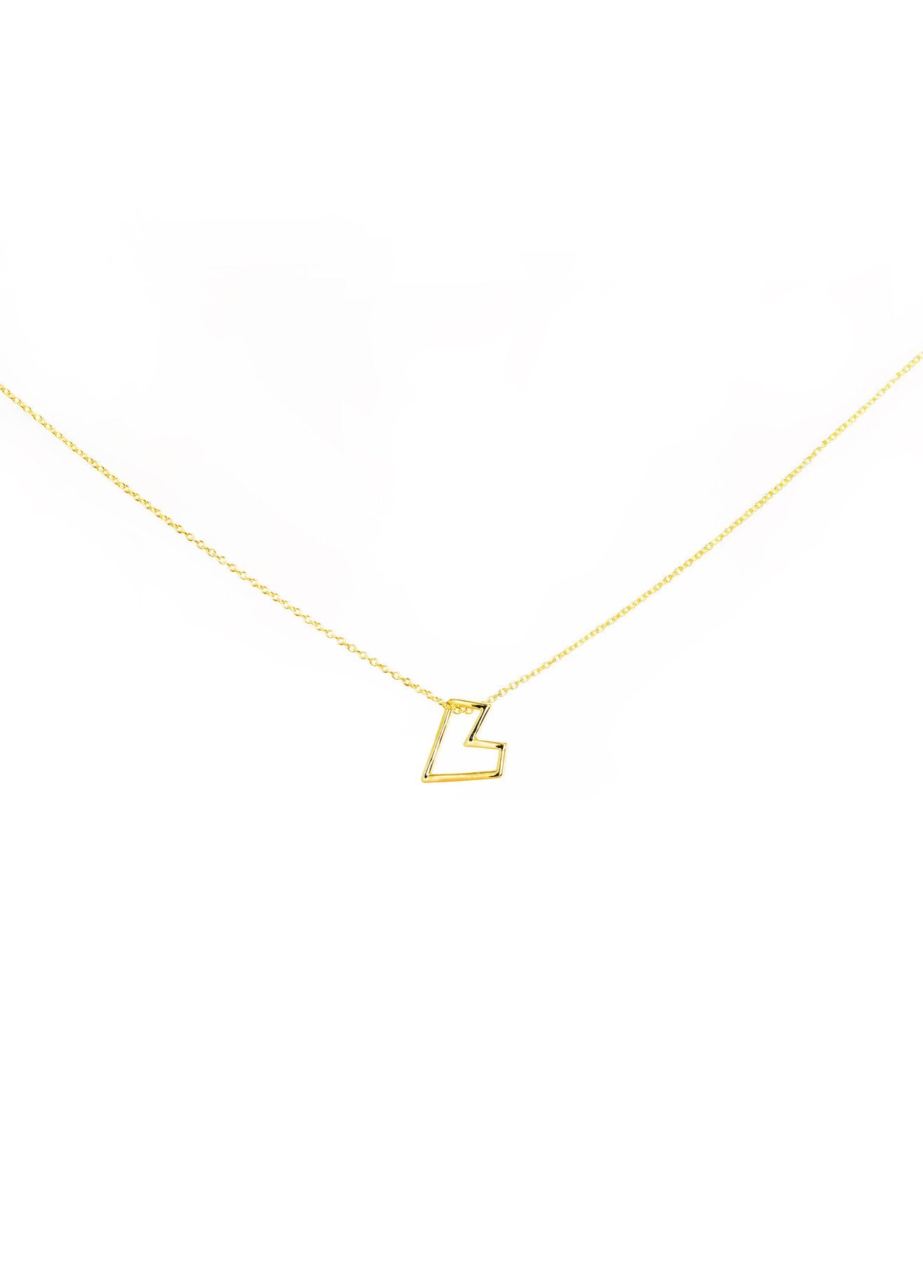 Federation Open Heart Necklace