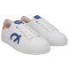 Loci Nine Mens White Sneaker