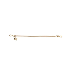 Saben Feature Handle and Shoulder Strap Chain Gold Snake