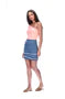Augustine Sai Skirt in Black or Blue Denim