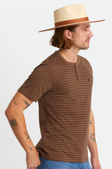 Brixton Joanna Straw Rancher - Natural