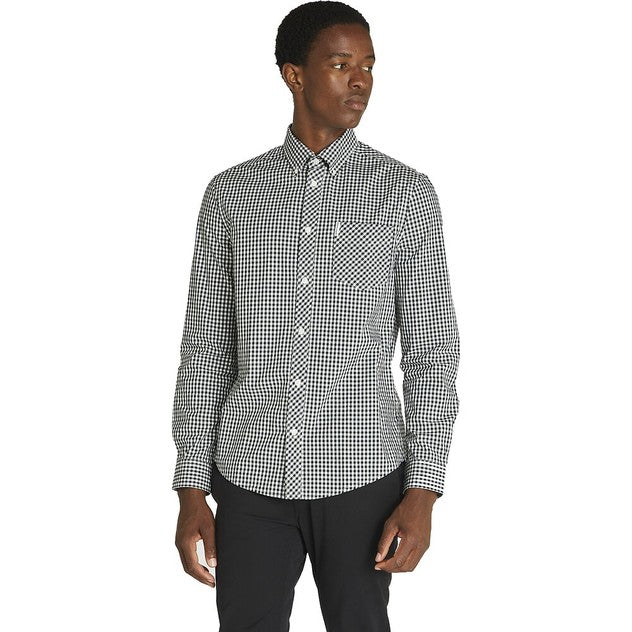 Ben Sherman Gingham Black/White