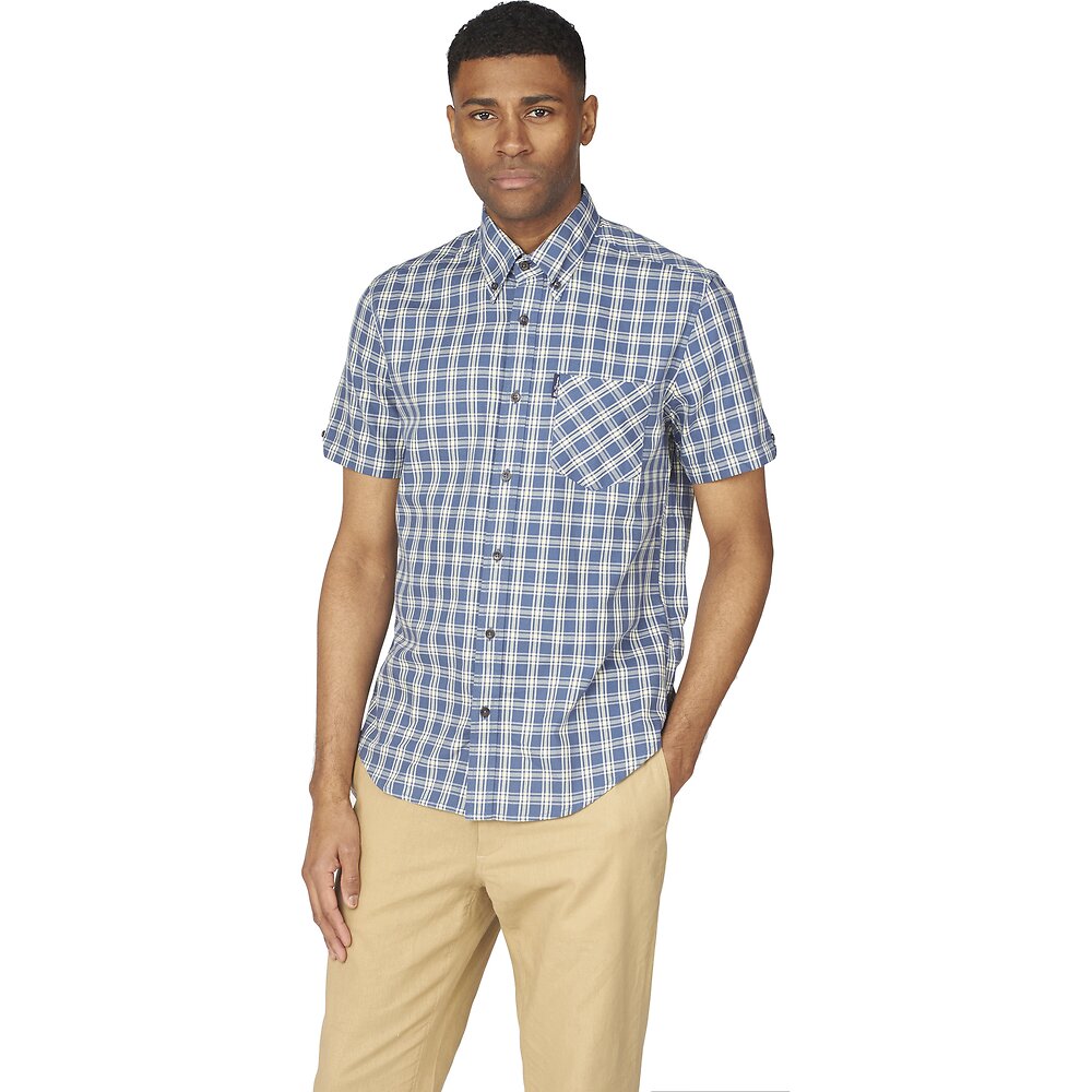 Ben Sherman Laundered Twill Short Sleeve Shirt