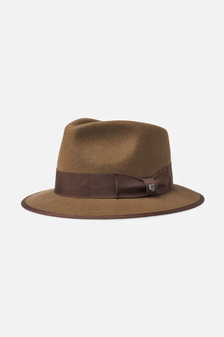 Brixton Paco Fedora in Desert Palm