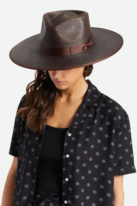 Brixton Jo Rancher - Brown Straw