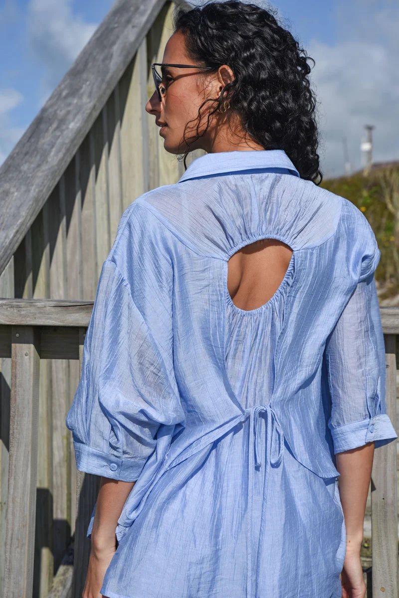 Cooper Unbuttoned, Unbothered Top