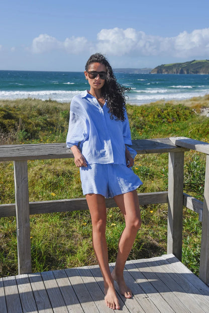 Cooper Unbuttoned, Unbothered Top