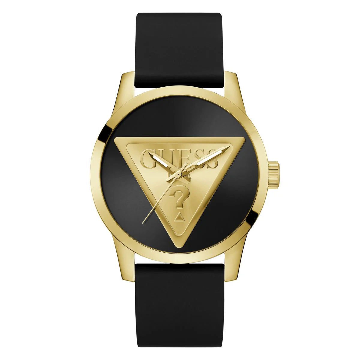 Guess Gold & Black Silicone