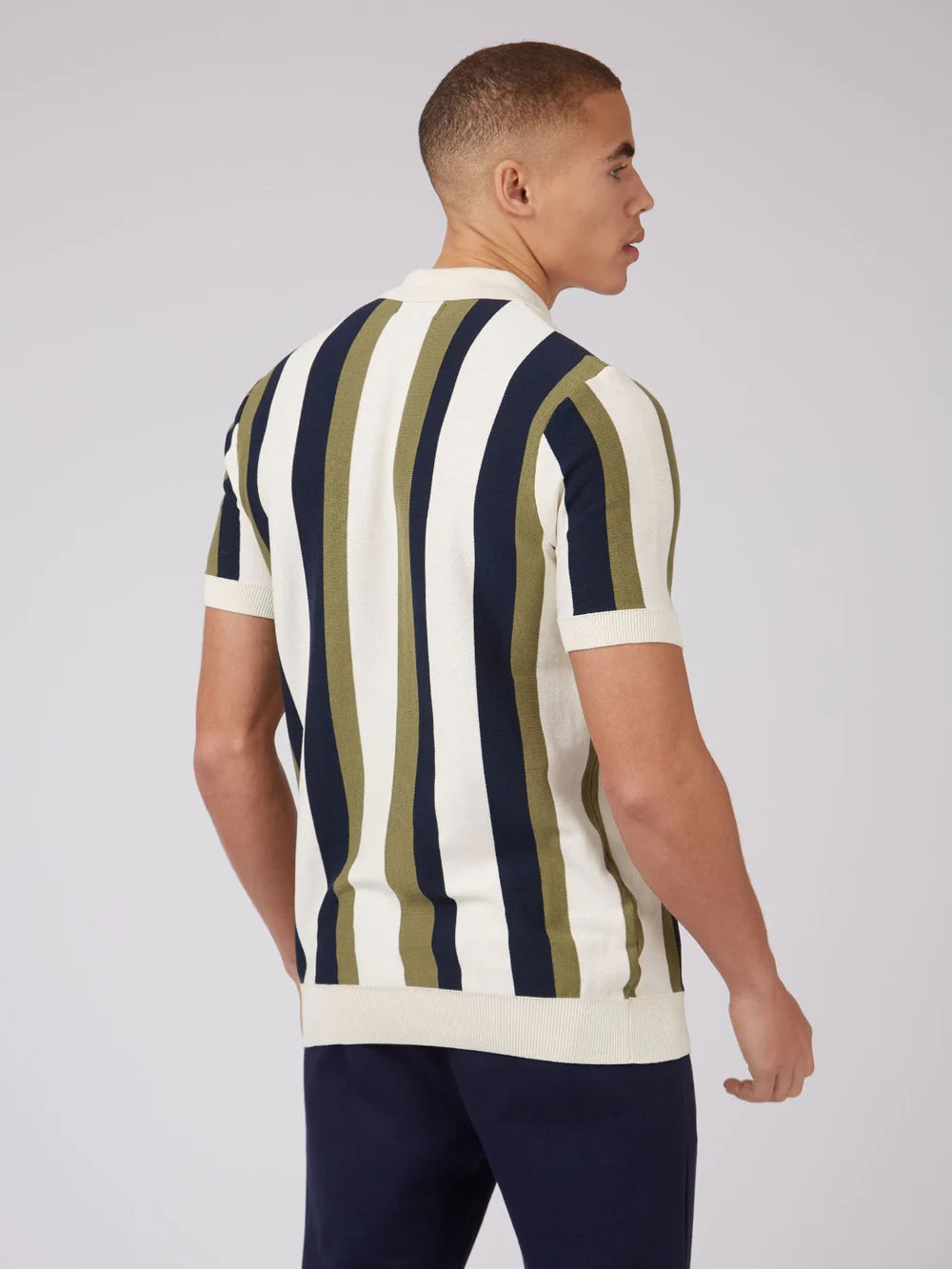 Ben Sherman Wide Stripe Polo