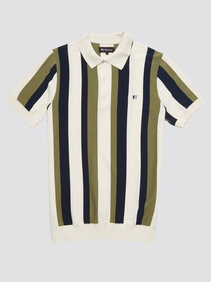 Ben Sherman Wide Stripe Polo