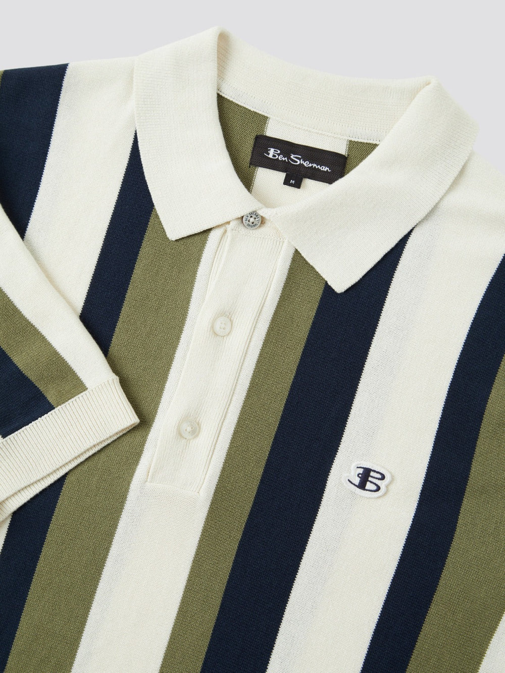 Ben Sherman Wide Stripe Polo