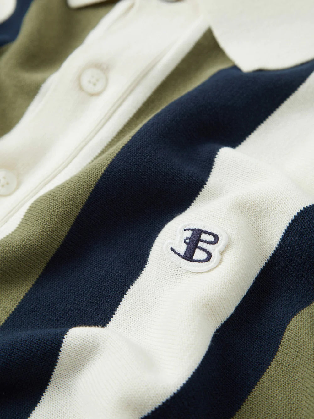 Ben Sherman Wide Stripe Polo