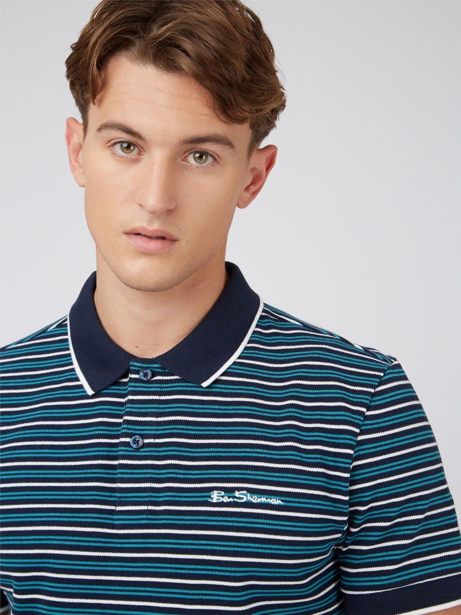 Ben Sherman Stripe Polo