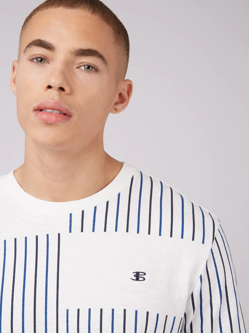 Ben Sherman Vertical Stripe Tee