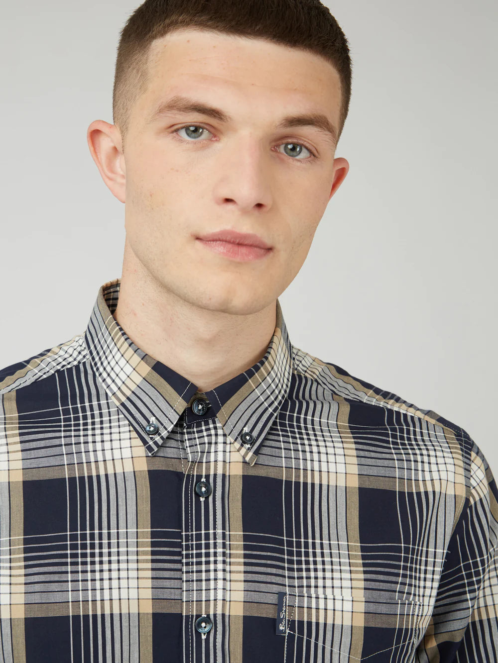 Ben Sherman Linear Check Shirt Long-Sleeve