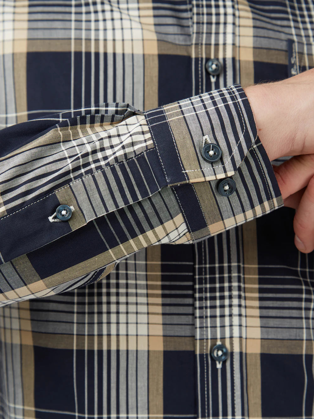 Ben Sherman Linear Check Shirt Long-Sleeve