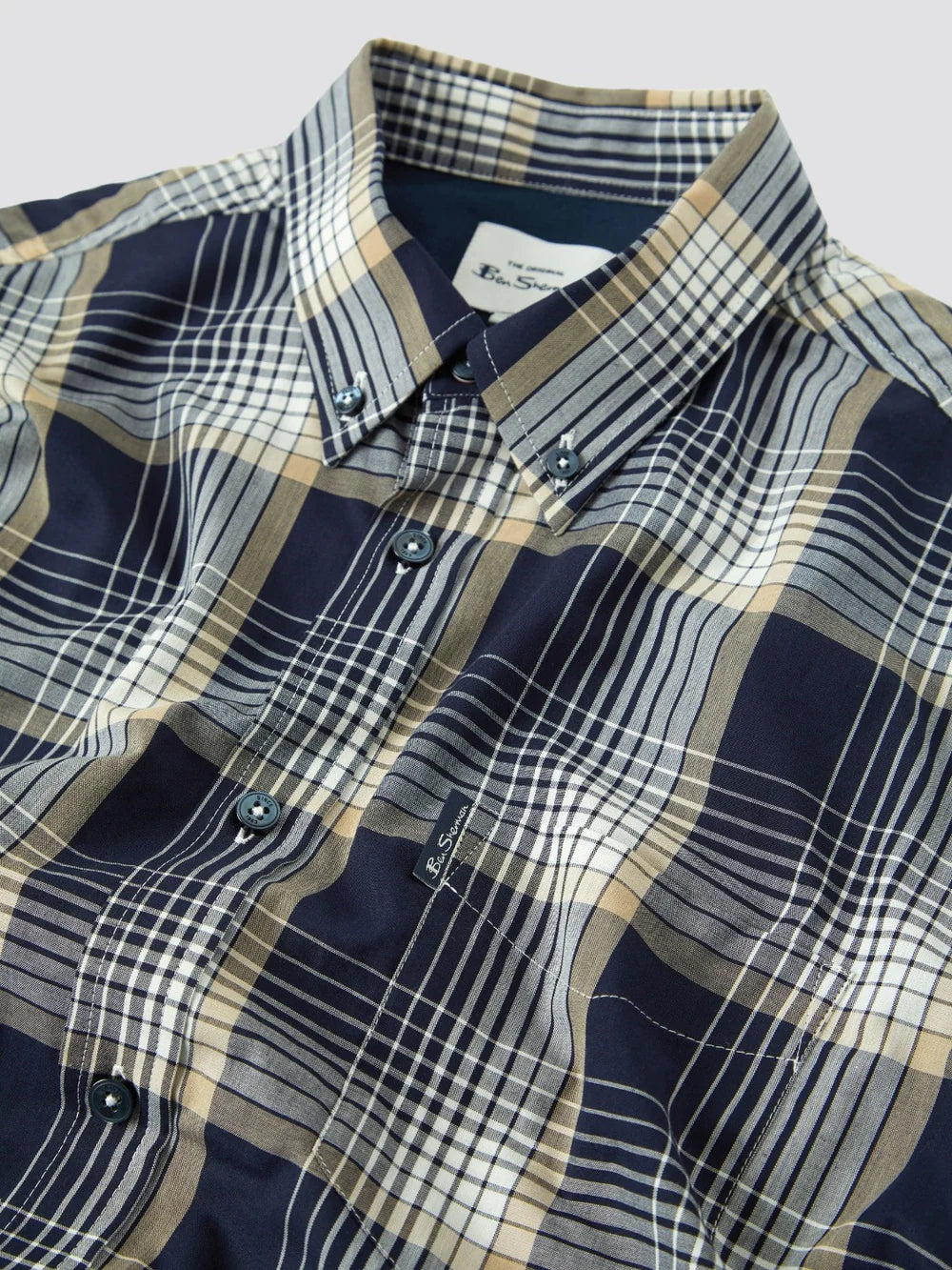 Ben Sherman Linear Check Shirt Long-Sleeve