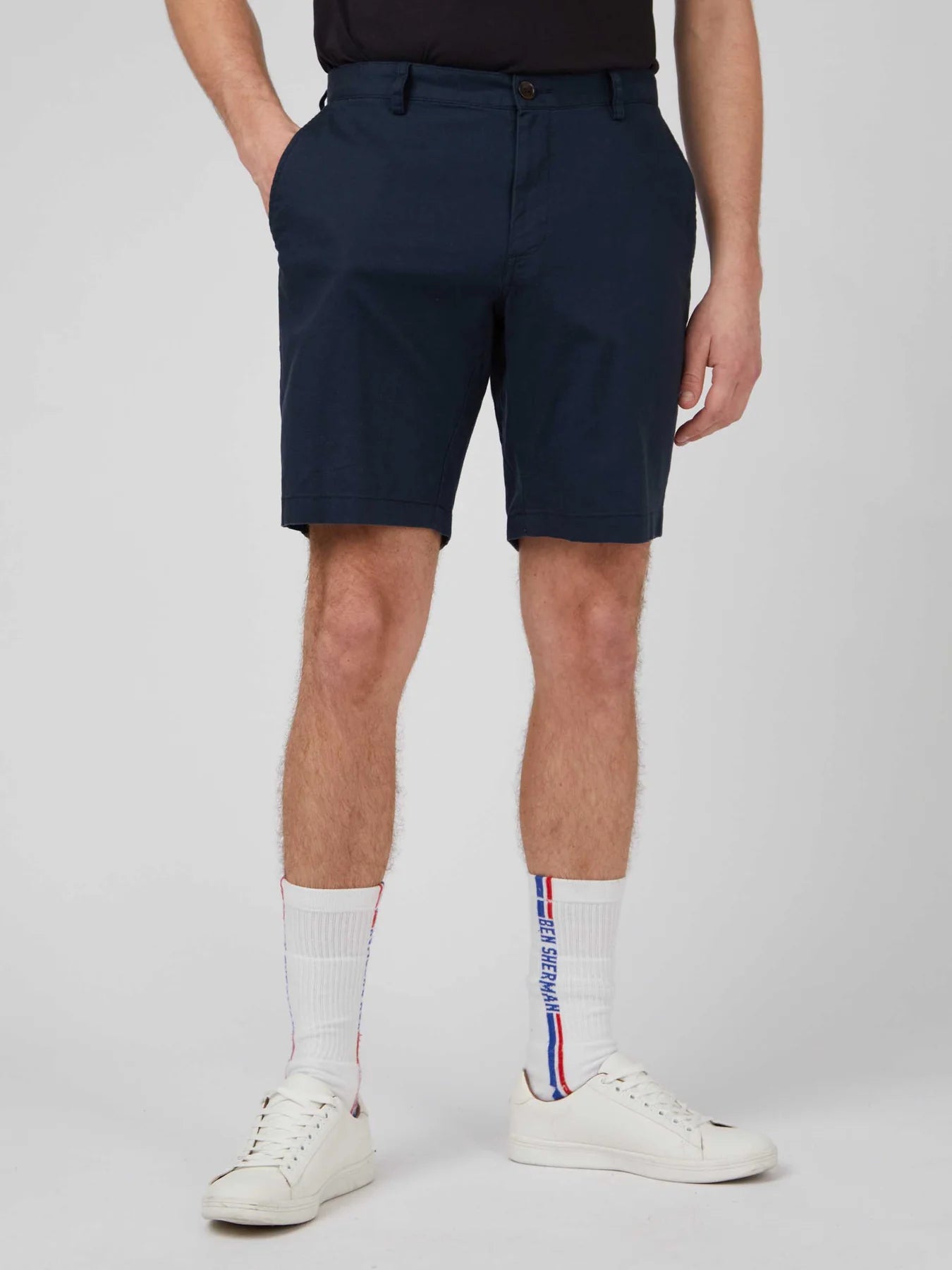 Ben Sherman Cotton Linen Short