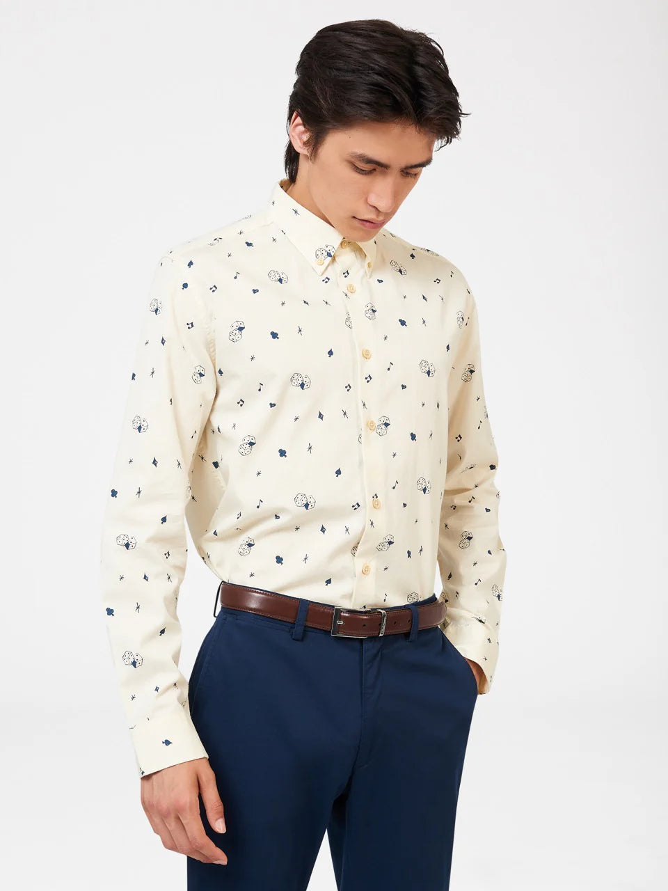 Ben Sherman Conversational Print Shirt