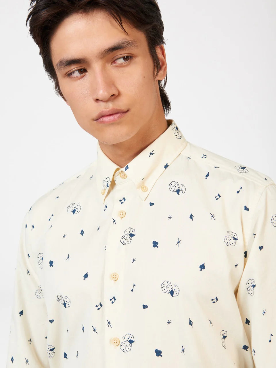 Ben Sherman Conversational Print Shirt