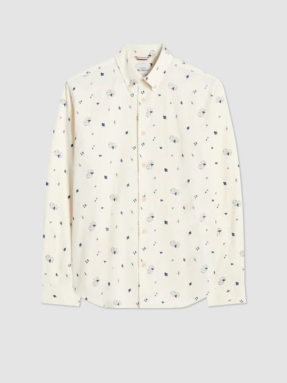 Ben Sherman Conversational Print Shirt