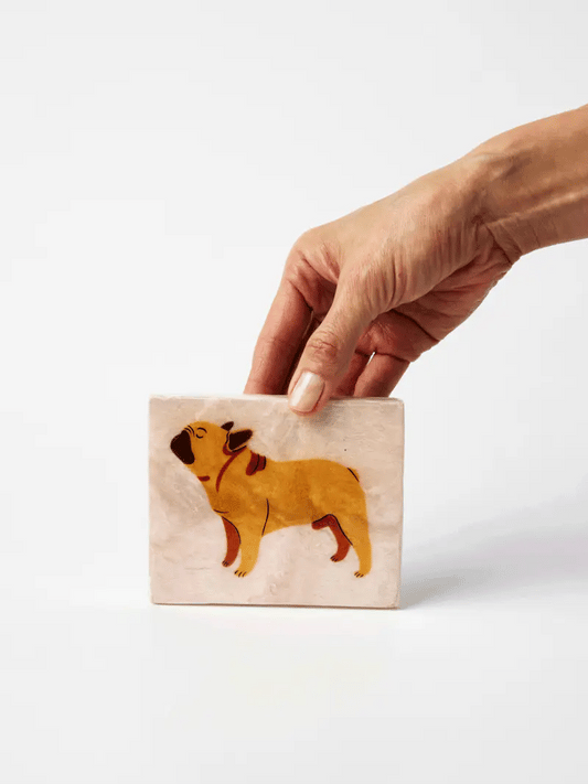 Jones & Co Pup Frenchie Tile