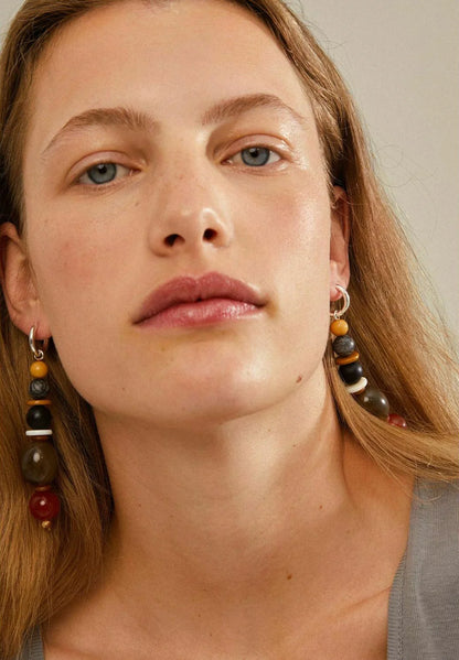 Pilgrim Naila Earrings Multi Coloured