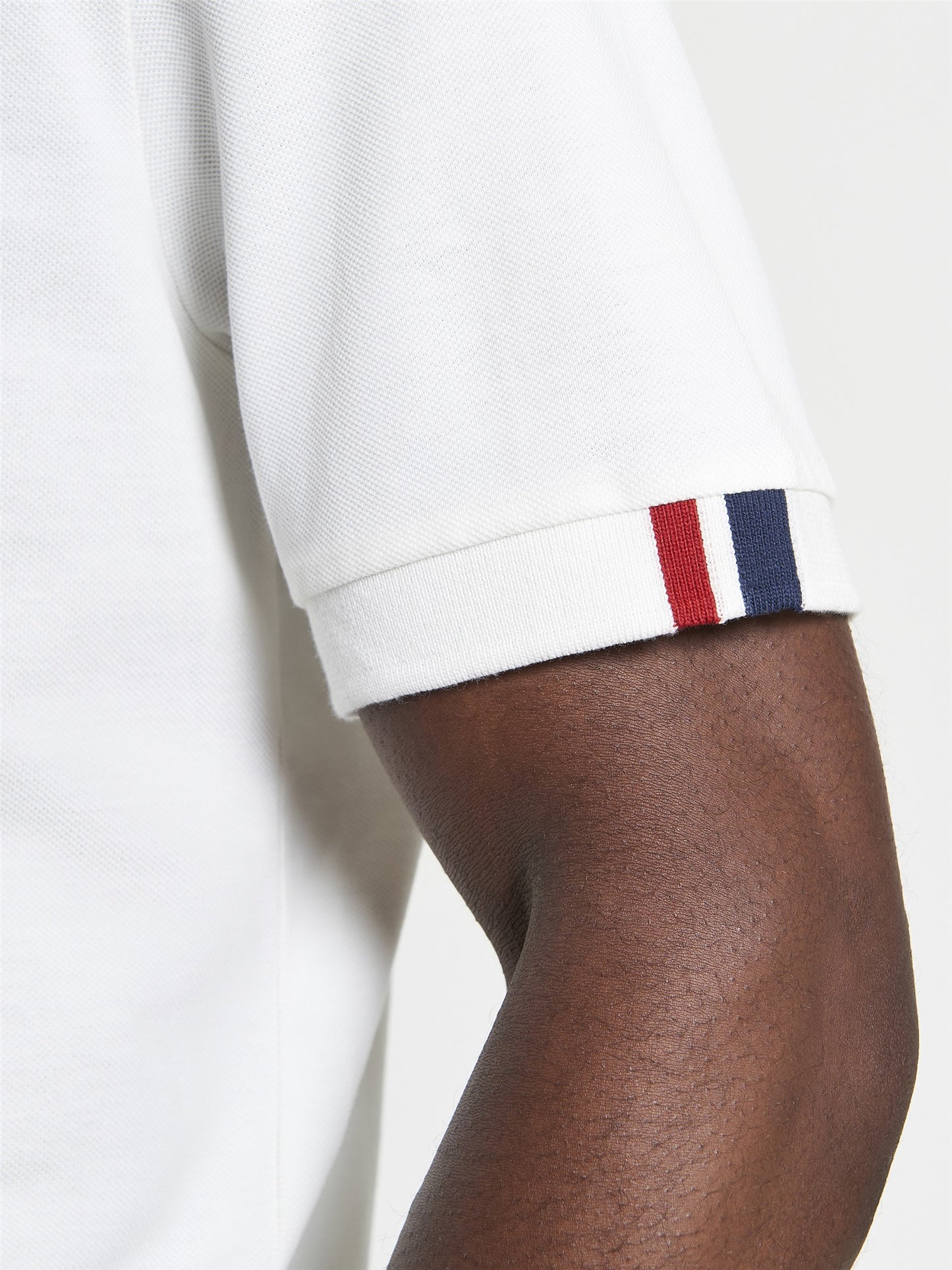 Ben Sherman Tipped Pique Tee Snow White