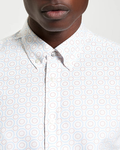 Ben Sherman Stipple Spot Long Sleeve Shirt