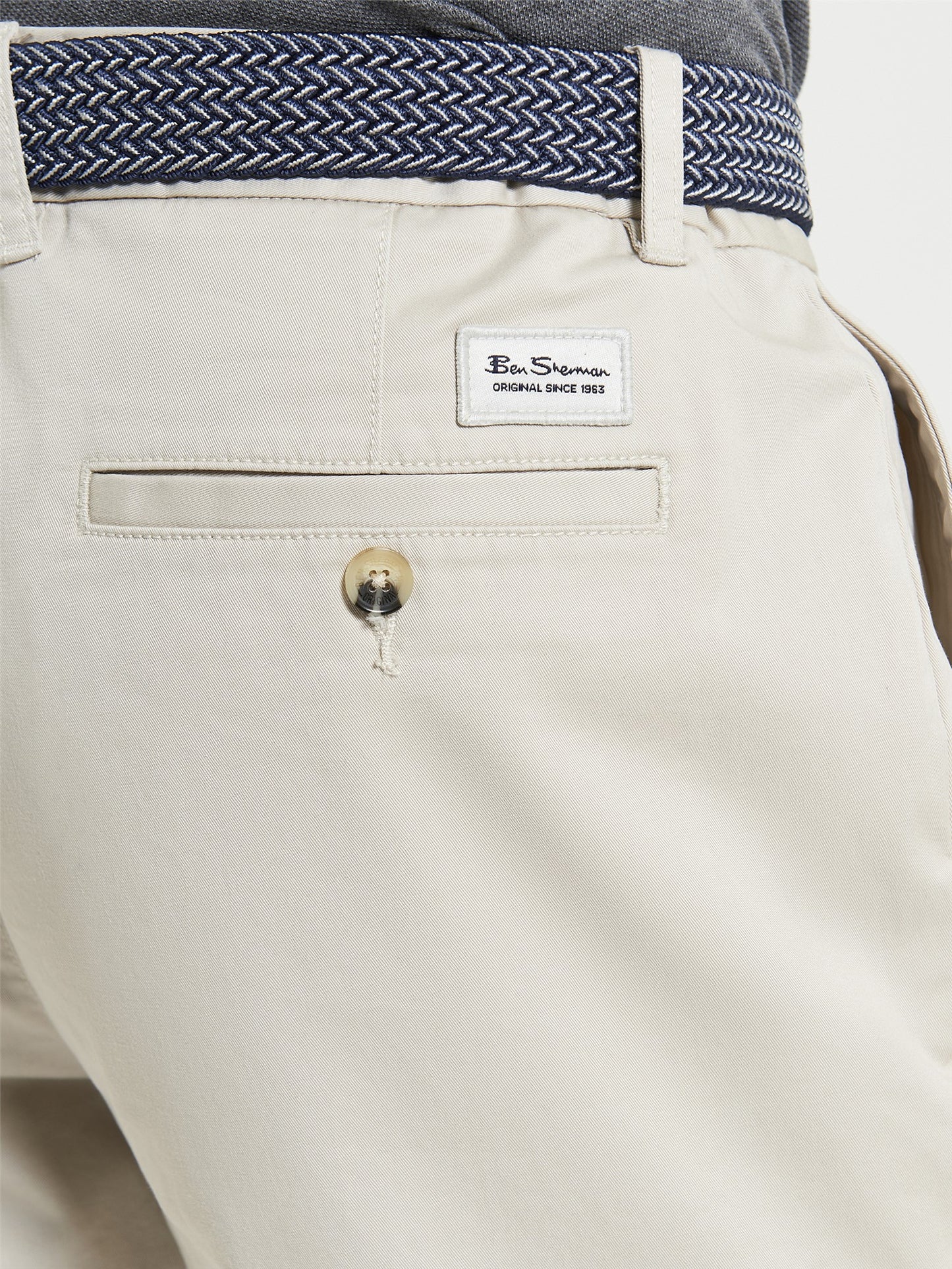 Ben Sherman Signature Chino Short Putty