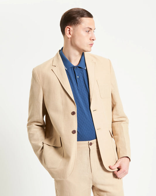 Ben Sherman Blazer in Linen Cotton