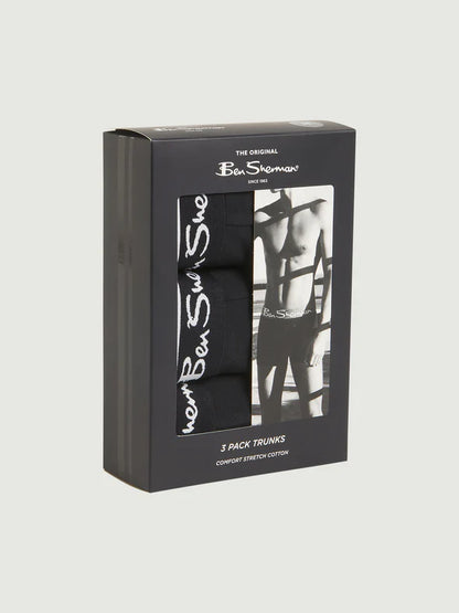 Ben Sherman 3 Pack Underwear Trunks