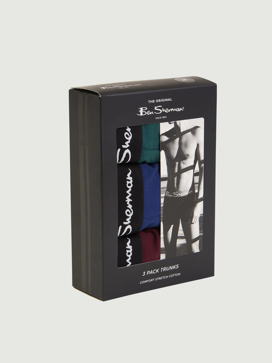 Ben Sherman 3 Pack Underwear Trunks