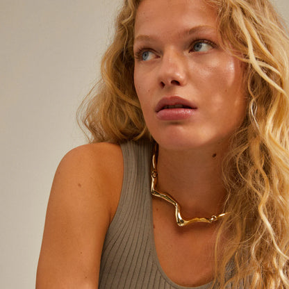 Pilgrim Moon Recycled Neckalce