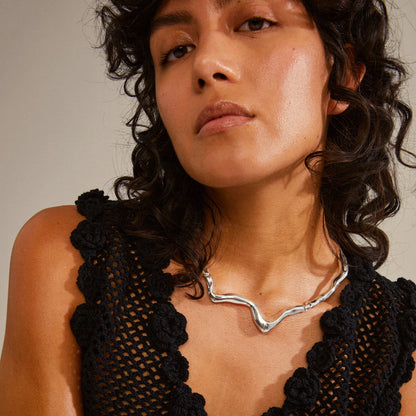 Pilgrim Moon Recycled Neckalce