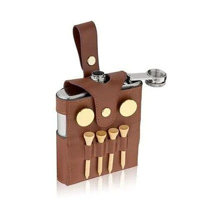 Foster & Rye Golfers Flask and Accessory Set