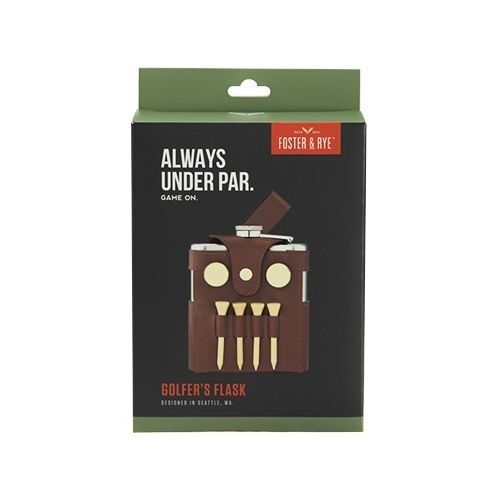 Foster & Rye Golfers Flask and Accessory Set