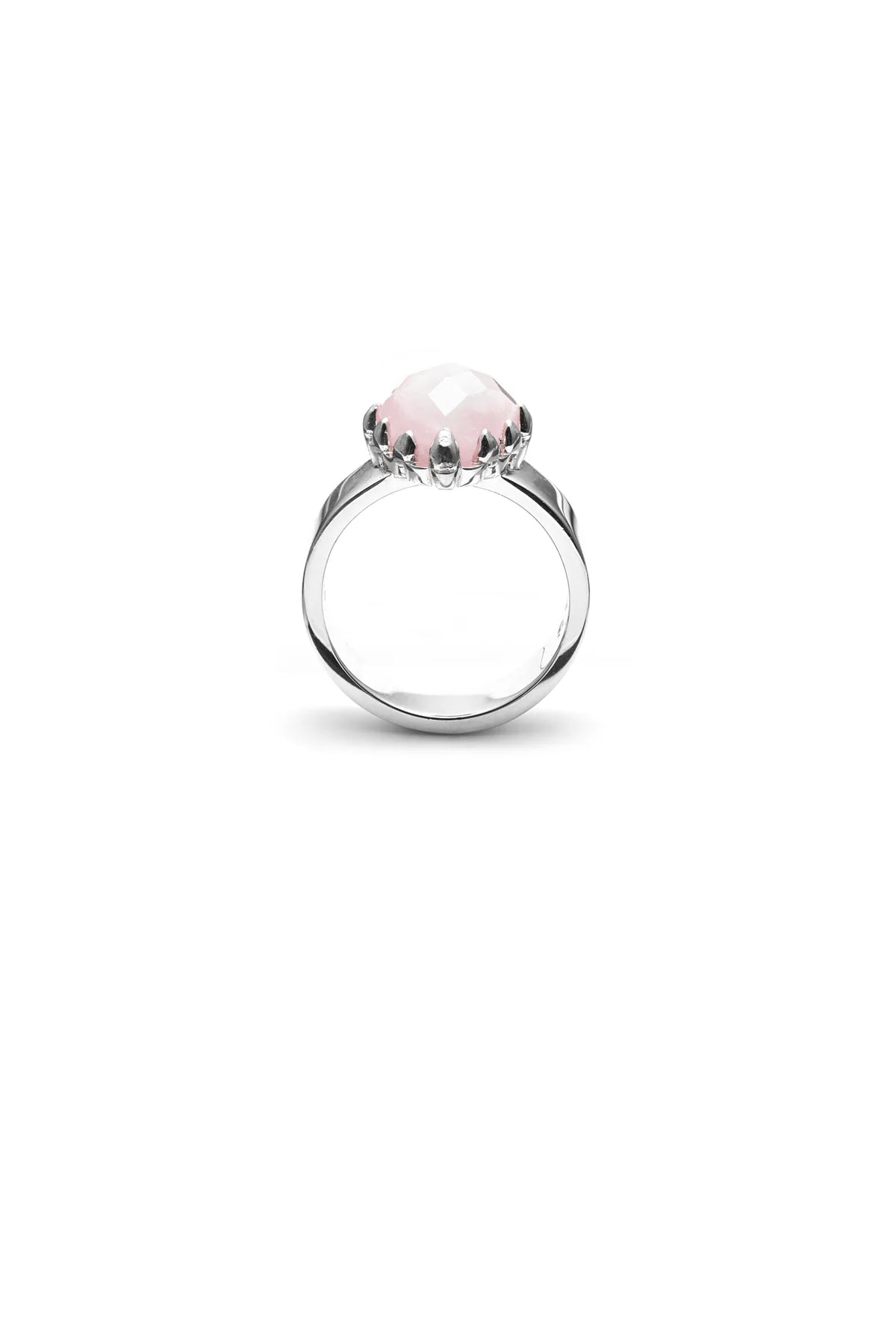 Stolen Girlfriends Club Love Claw Ring Rose Quartz