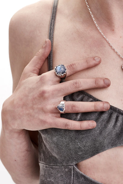 Stolen Girlfriends Club Claw Ring Moonstone