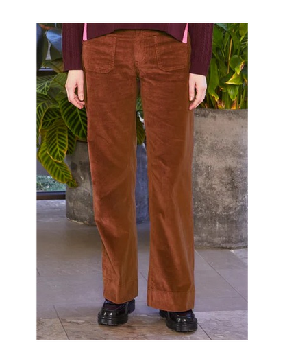 New London Jeans Victory Cord in Navy or Spice