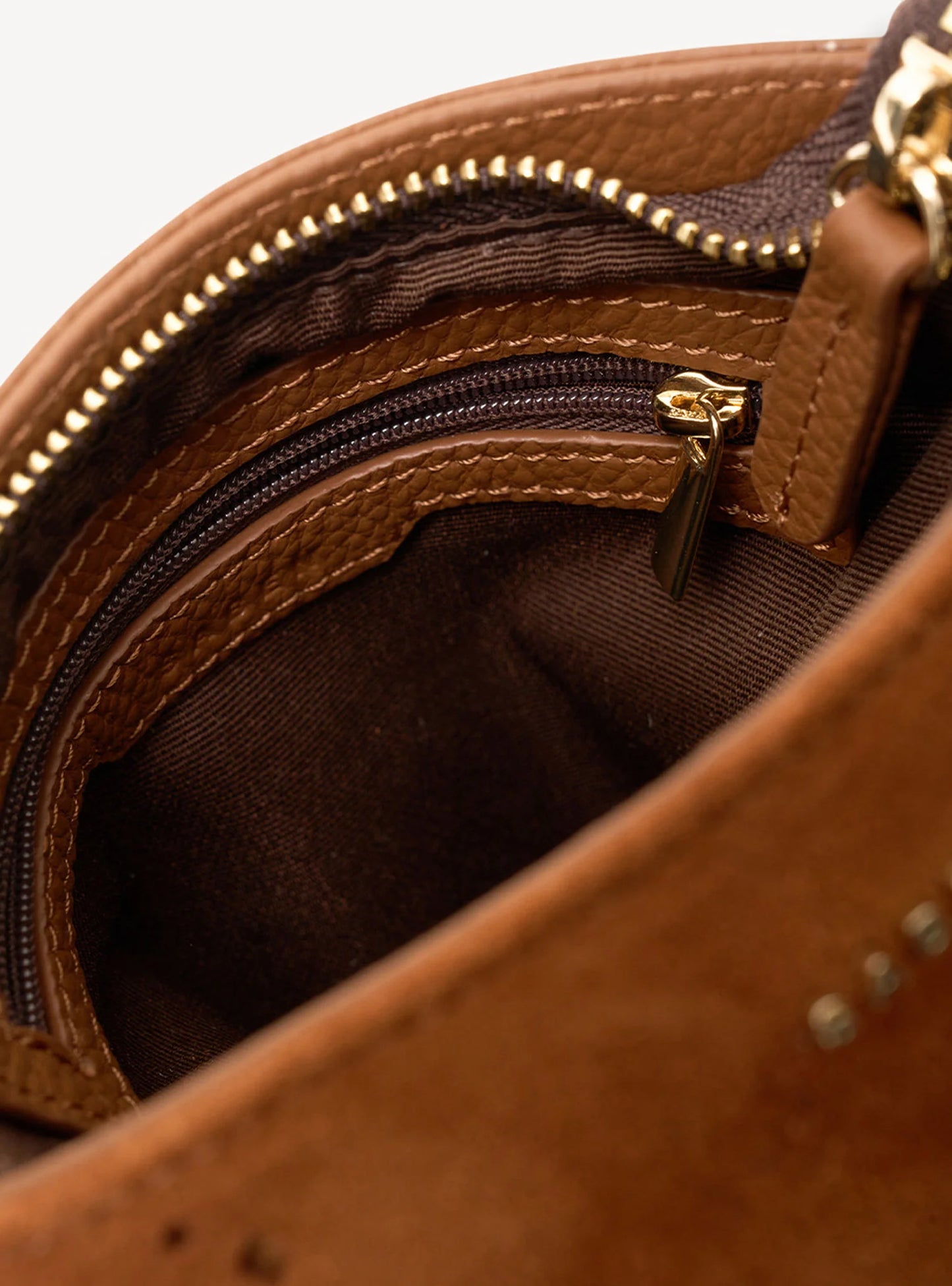 Saben Coco Mini Bag Black Suede+Fringe