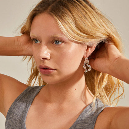Pilgrim Cloud Recycled Earrings